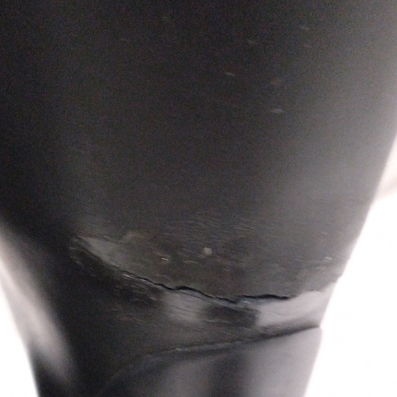 Hunter Black Women's Winter & Rain Knee High Tall Boots Women's Size US 10 - Picture 9 of 17